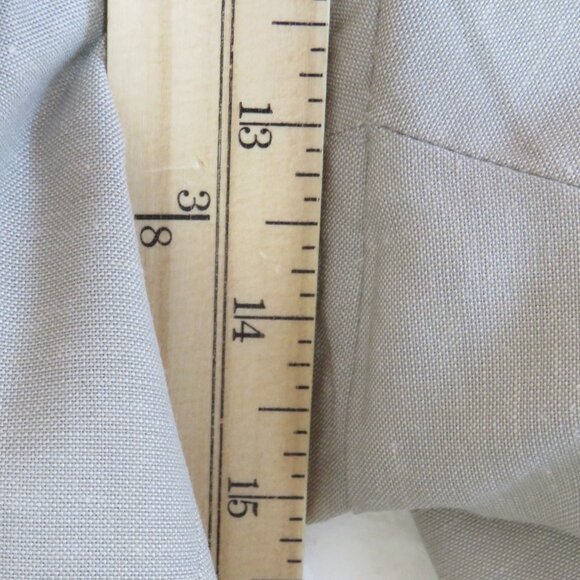 Savane* Men's 1.5" Belt Loop Multipocketed Textured Linen Blend Shorts~ Size 44W - Picture 8 of 12